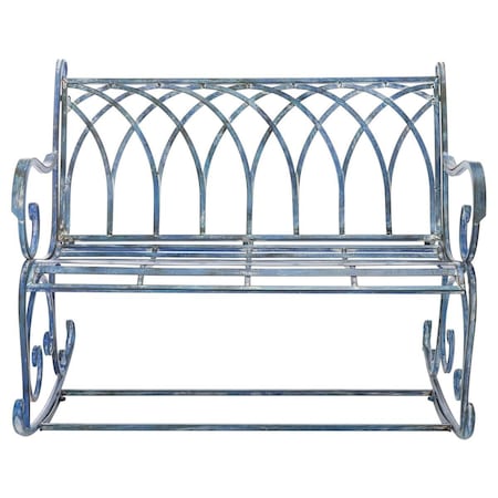 Safavieh Ressi Rock Bench, Antique Blue PAT5021C